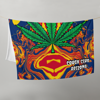 Cough Club Leaf Arizona Throw