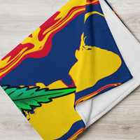 Cough Club Leaf Arizona Throw