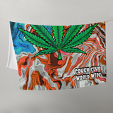 Cough Club Leaf Americana Throw