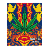 Cough Club Leaf Arizona Throw